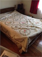 Hand Embroidered Quilt