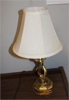 Small Brass Desk Lamp