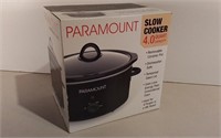 Unused Paramount 4 Quart Slow Cooker