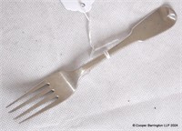 William IV Irish Sterling Silver Dinner Fork