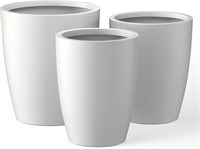 Kante 18.1",20.5",22.4" H Tall Concrete Planters