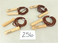 4 Everlast Leather Jump Ropes / Skip Rope