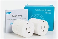 Smart Socket WiFi 4-Pack White YX-WS01 Smart Plug