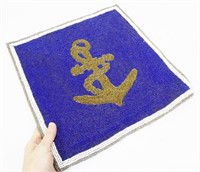 Small Beaded Anchor Tapestry