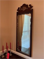 Vintage/Antique Cherry Wood Wall Mirror