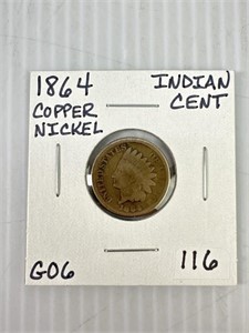 1864 CN Indian Cent