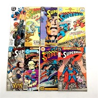 8 Superman 12¢-75¢ Comics