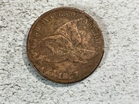 1857 Flying Eagle cent