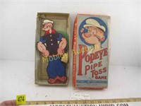 1935 POPEYE PIPE TOSS GAME