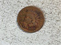 1881 Indian head cent