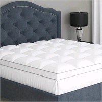 Sleep Mantra King sized Cooling Mattress Topper,pu