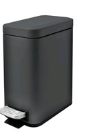 5 Liter/1.3 Gallon Slim Trash Can with Inner Waste