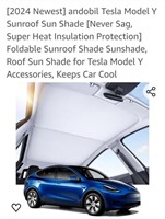 2024 TESLA Model Y Sunroof Sunshade