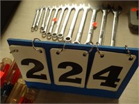 12PC CRAFTSMAN METRIC COMBINATION WRENCHES 7-18MM