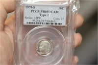 PCGS 1979-S Graded Dime