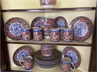 SET OF IM ARI EDO DISHES MADE IN CHINA