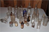 Several Vintage Collectible Bottles