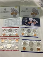 Two 1989 US Mint Uncirculated Sets D&P