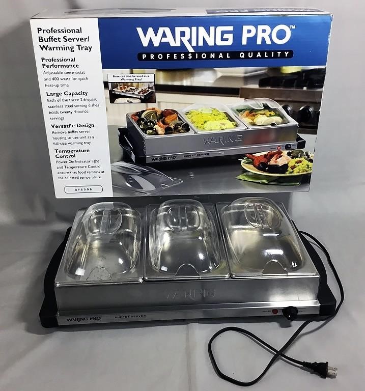 Waring Pro Buffet Server, Model BFS50B | Epic Auctions and Estate Sales