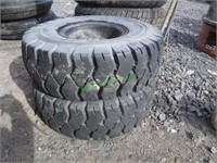 Industrial/Forklift Tires Set of 2