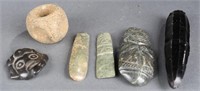6 Costa Rican Artifacts, 300 BCE to 1500 CE.