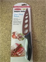 new copper knife stay sharp forever