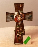 Nativity cross 8.75 x 12.75