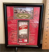2006 St. Louis Cardinals framed collectible