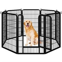 Yaheetech Dog Playpen Outdoor, 8 Panel Fence 40"