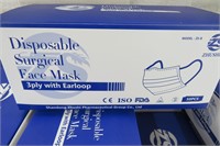 24 BOXES OF DISPOSABLE FACEMASKS