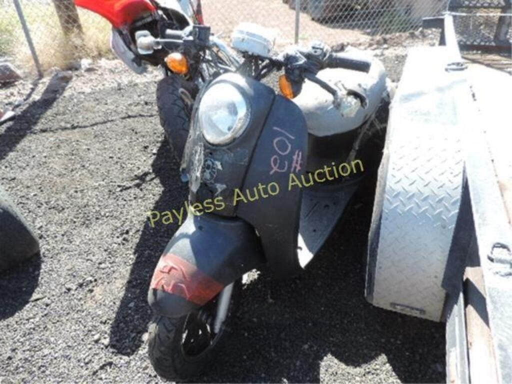 2018 Geely Scooter LB2G9TAA6J1001477 Red