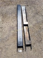Pallet Fork Extensions - 2" x 7'