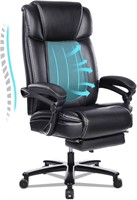 Big & Tall Office Chair With Footrest
