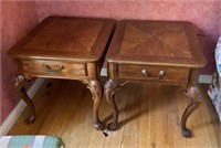 Pair of Drexel end tables