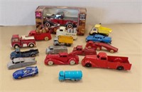 NEW 1936 DODGE PICKUP BANK & (15) SMALL TOY....
