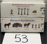 American collection miniature accessory set (2)