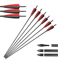 $55 31” Carbon Hunting Arrows 7PK