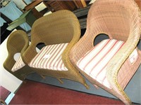 (3 Pc. ) Wicker Set