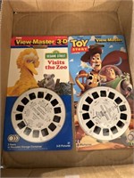 Sesame Street and toy story view master reels