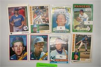 Vintage Texas Rangers Cards MLB Baseball 1989