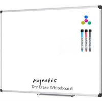 XBoard Large Magnetic Dry Erase Whiteboard 48 x