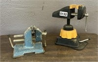 LOT OF TABLE TOP VISE'S