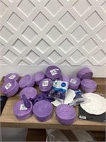 Purple party supplies