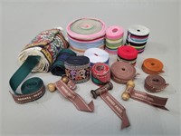 Vintage Designer Sewing Ribbons: Hermes & Other