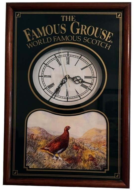 The Famous Grouse Clock