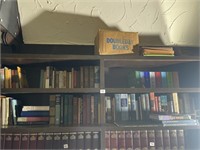 Miscellaneous lot of books with philosophy, law,