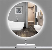 Keonjinn Backlit Mirror Bathroom 36 Inch LED Round