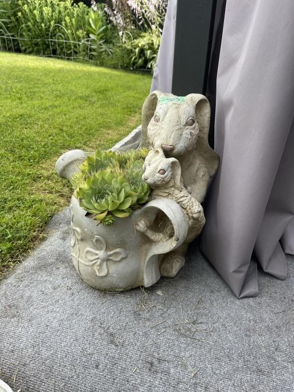 Cement planter