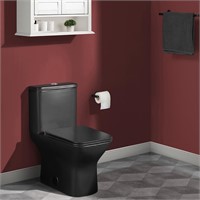 Carre 1-Piece 0.8/1.28 GPF Dual Flush Toilet