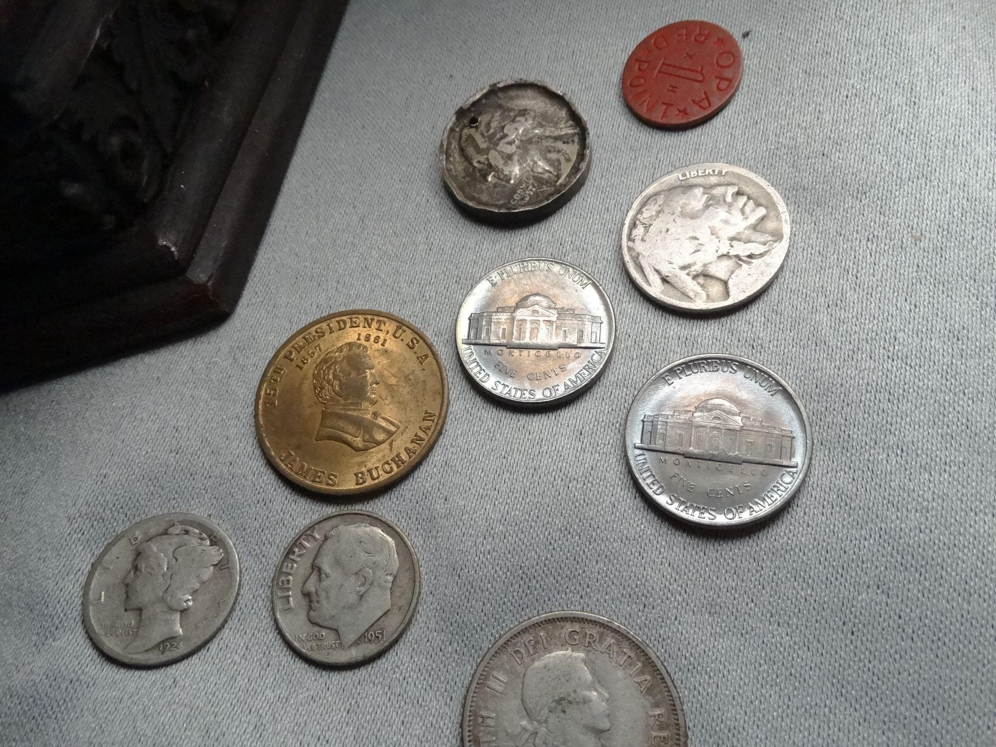 Silver Mercury, Roosevelt Dimes & Pocket Change